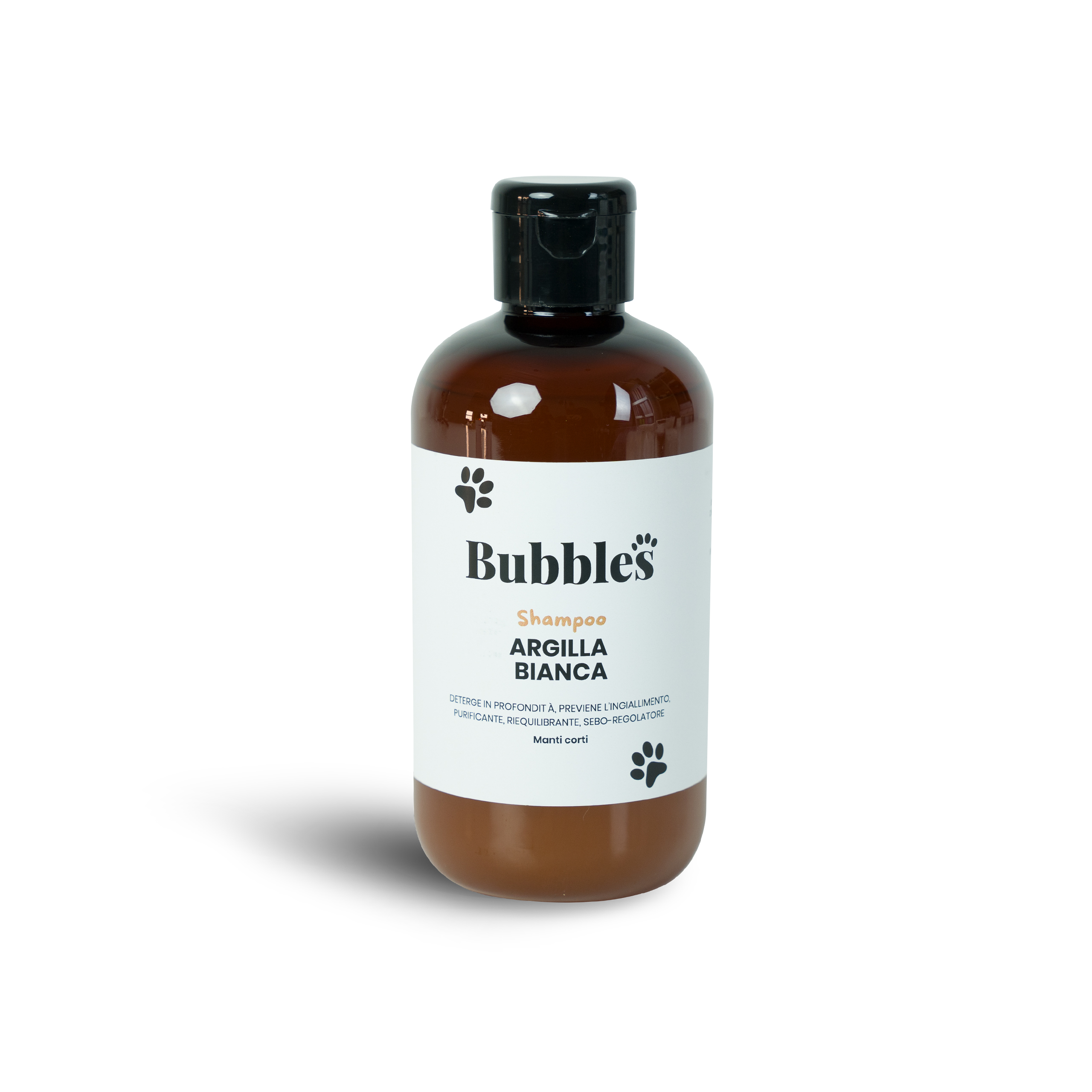 shampoo argilla bianca bubbles pet cane-milano