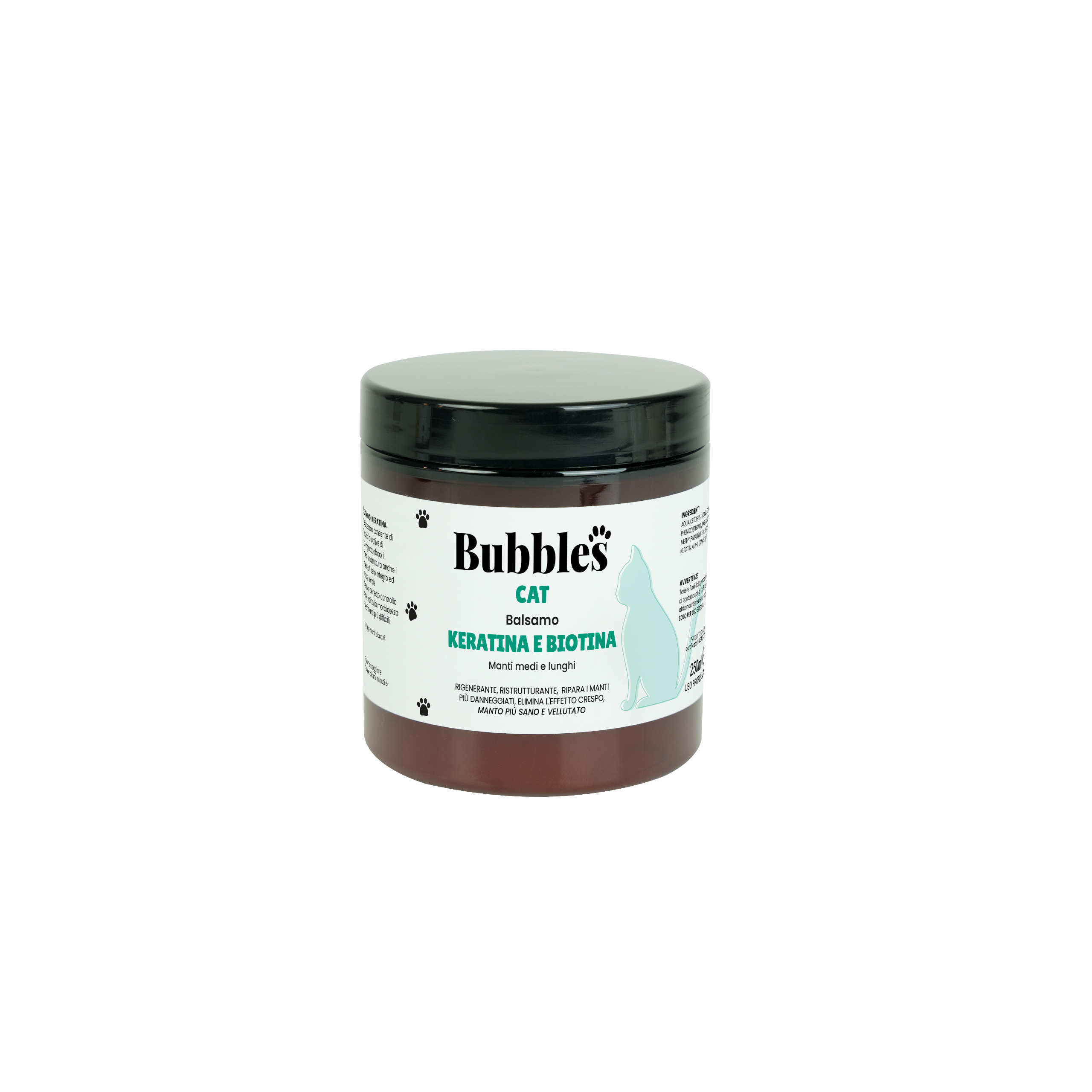 bubblepet-balsamo-keratina e biotina-cat