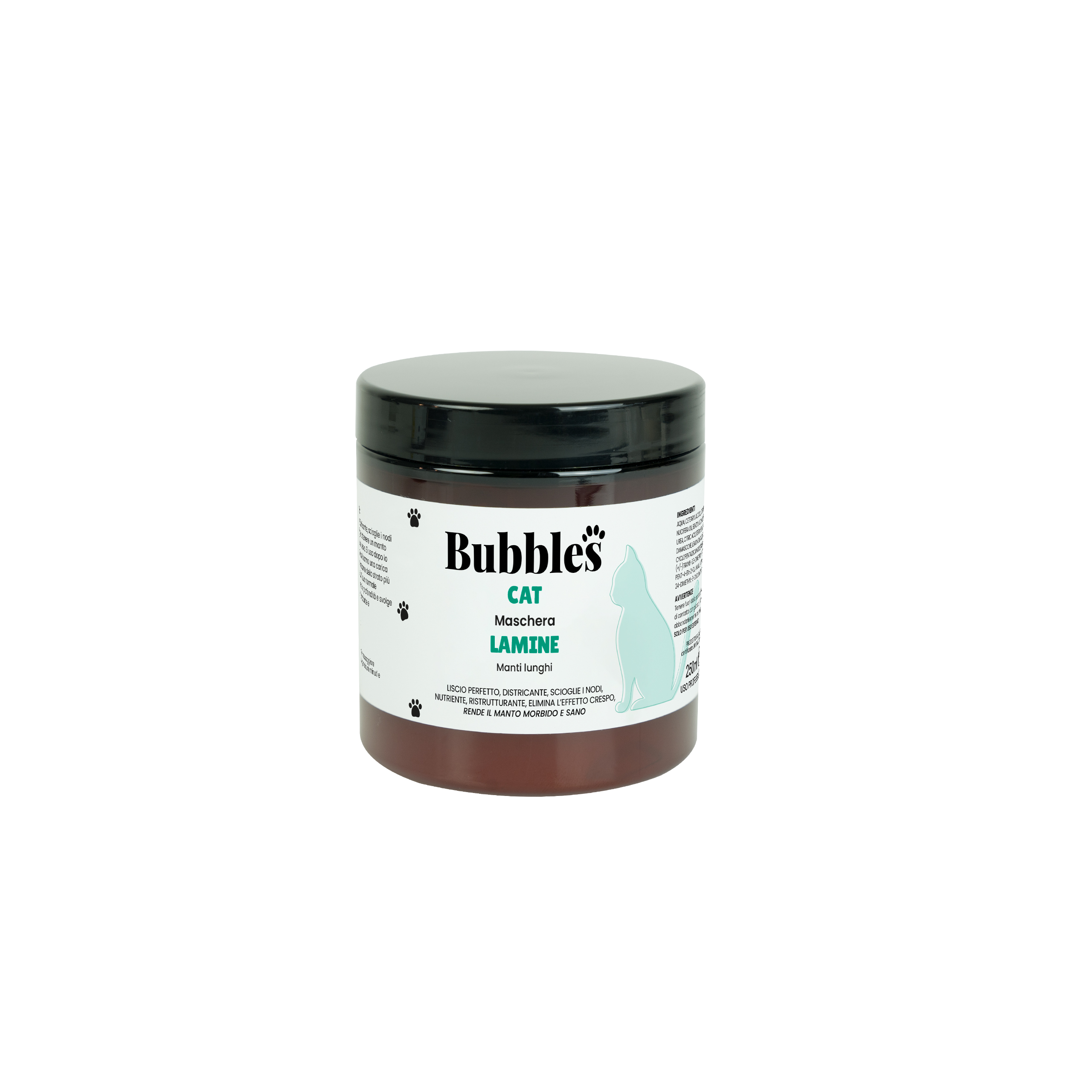 maschera cat lamine manti lunghi bubblespet